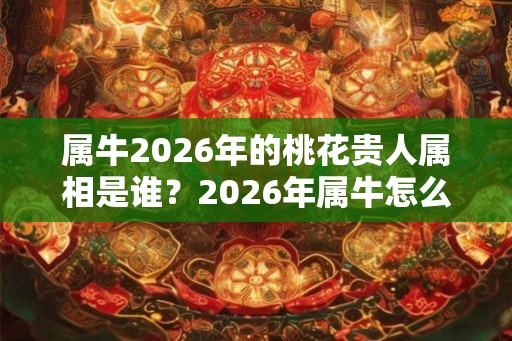 属牛2026年的桃花贵人属相是谁？2026年属牛怎么催旺桃花？