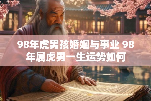 98年虎男孩婚姻与事业 98年属虎男一生运势如何