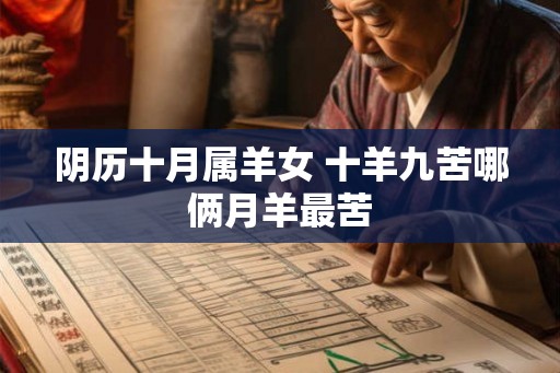 阴历十月属羊女 十羊九苦哪俩月羊最苦 阴历十月属羊女 十羊九苦哪俩月羊最苦
