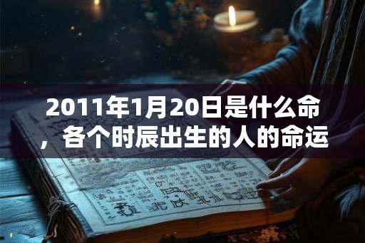 2011年1月20日是什么命，各个时辰出生的人的命运