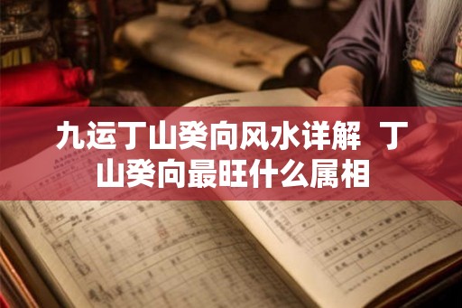 九运丁山癸向风水详解 丁山癸向最旺什么属相 九运丁山癸向风水详解 丁山癸向最旺什么属相