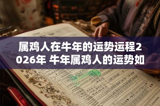 属鸡人在牛年的运势运程2026年 牛年属鸡人的运势如何