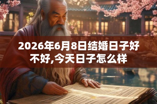 2026年6月8日结婚日子好不好,今天日子怎么样