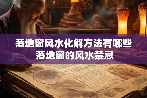 落地窗风水化解方法有哪些 落地窗的风水禁忌
