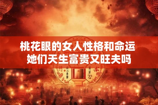 桃花眼的女人性格和命运 她们天生富贵又旺夫吗