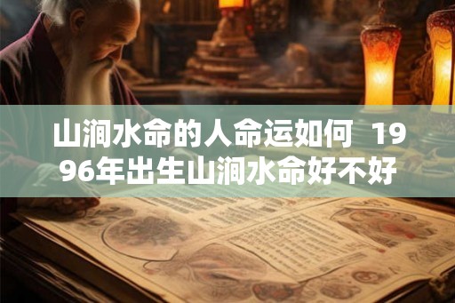 山涧水命的人命运如何  1996年出生山涧水命好不好