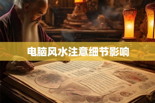 电脑风水注意细节影响 电脑风水注意细节影响
