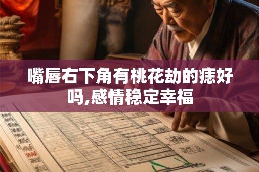 嘴唇右下角有桃花劫的痣好吗,感情稳定幸福 嘴唇右下角有桃花劫的痣好吗,感情稳定幸福