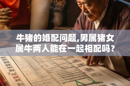 牛猪的婚配问题,男属猪女属牛两人能在一起相配吗？
