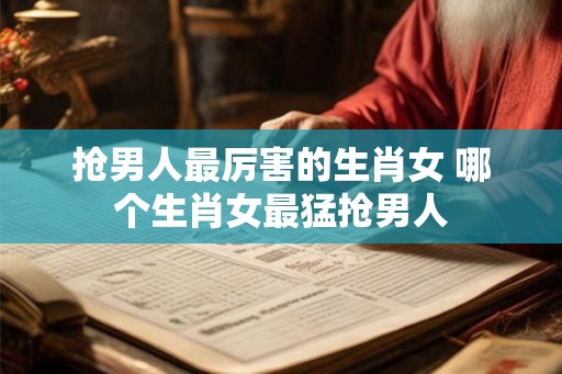 抢男人最厉害的生肖女 哪个生肖女最猛抢男人 抢男人最厉害的生肖女 哪个生肖女最猛抢男人