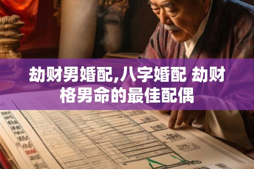 劫财男婚配,八字婚配 劫财格男命的最佳配偶