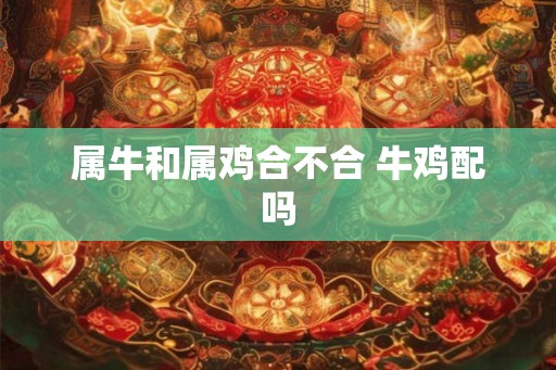 属牛和属鸡合不合 牛鸡配吗