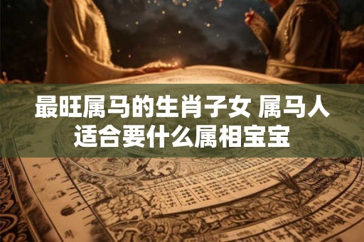 最旺属马的生肖子女 属马人适合要什么属相宝宝