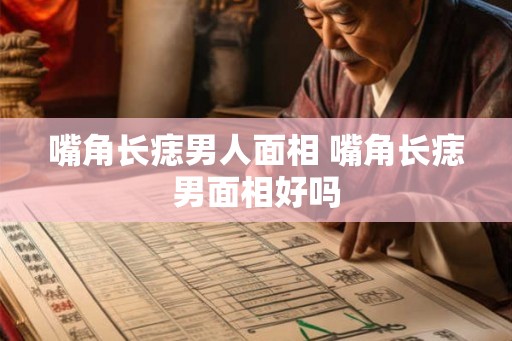 嘴角长痣男人面相 嘴角长痣男面相好吗