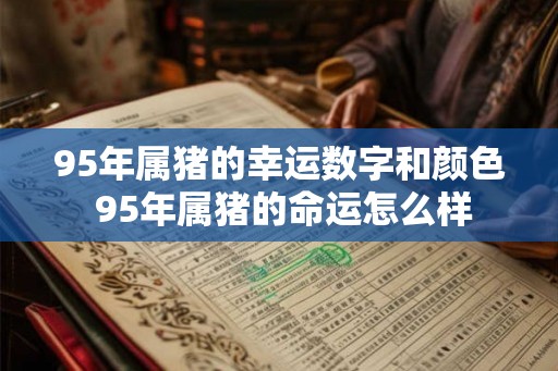 95年属猪的幸运数字和颜色 95年属猪的命运怎么样