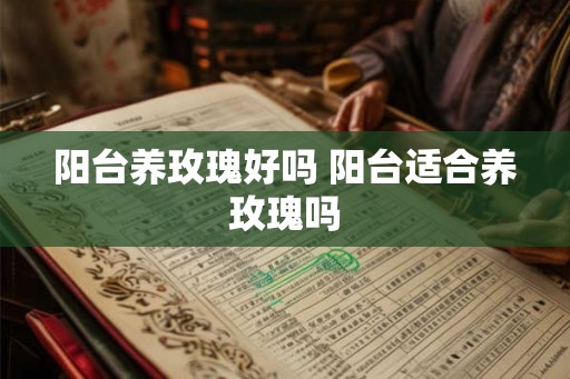 阳台养玫瑰好吗 阳台适合养玫瑰吗