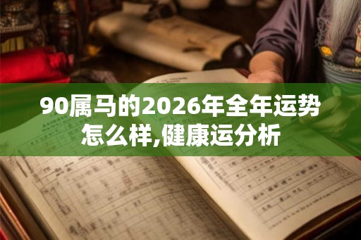 90属马的2026年全年运势怎么样,健康运分析