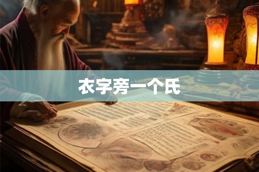 衣字旁一个氏