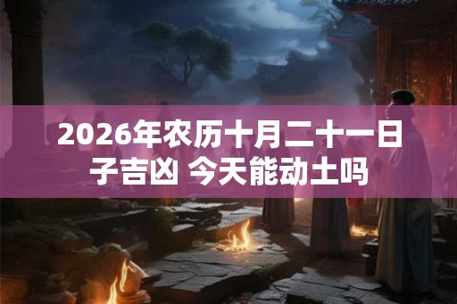 2026年农历十月二十一日子吉凶 今天能动土吗