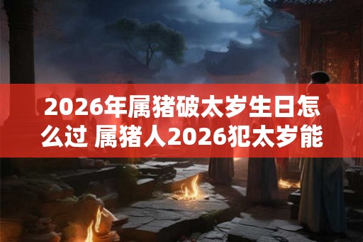 2026年属猪破太岁生日怎么过 属猪人2026犯太岁能过生日吗