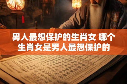 男人最想保护的生肖女 哪个生肖女是男人最想保护的 男人最想保护的生肖女 哪个生肖女是男人最想保护的