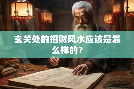 玄关处的招财风水应该是怎么样的? 玄关处的招财风水应该是怎么样的?