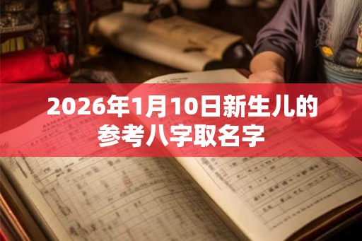 2026年1月10日新生儿的参考八字取名字