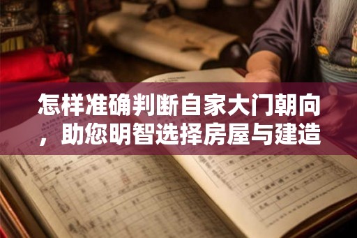怎样准确判断自家大门朝向，助您明智选择房屋与建造