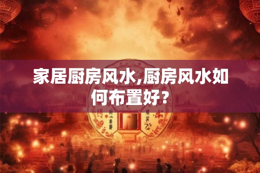家居厨房风水,厨房风水如何布置好？
