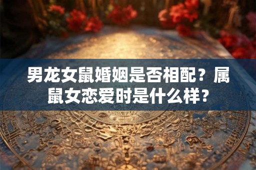 男龙女鼠婚姻是否相配？属鼠女恋爱时是什么样？