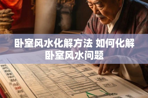 卧室风水化解方法 如何化解卧室风水问题