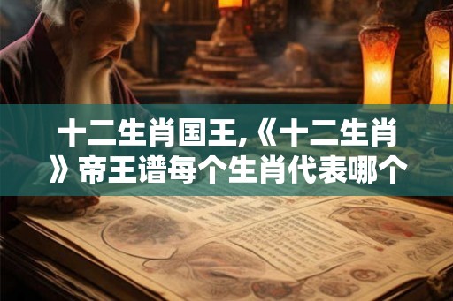十二生肖国王,《十二生肖》帝王谱每个生肖代表哪个皇帝? 十二生肖国王,《十二生肖》帝王谱每个生肖代表哪个皇帝?