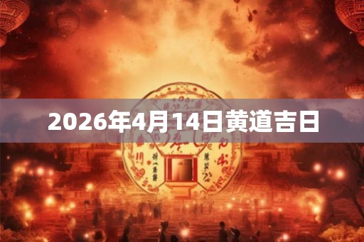 2026年4月14日黄道吉日 2026年4月14日黄道吉日