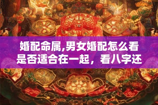 婚配命属,男女婚配怎么看是否适合在一起，看八字还是属相