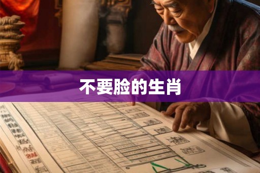 不要脸的生肖 不要脸的生肖