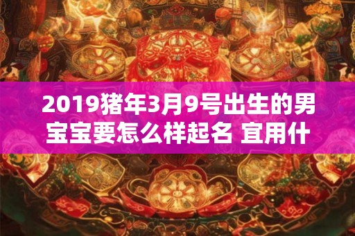 2019猪年3月9号出生的男宝宝要怎么样起名 宜用什么字
