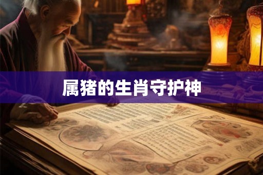 属猪的生肖守护神