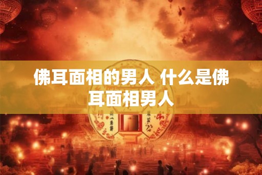 佛耳面相的男人 什么是佛耳面相男人 佛耳面相的男人 什么是佛耳面相男人