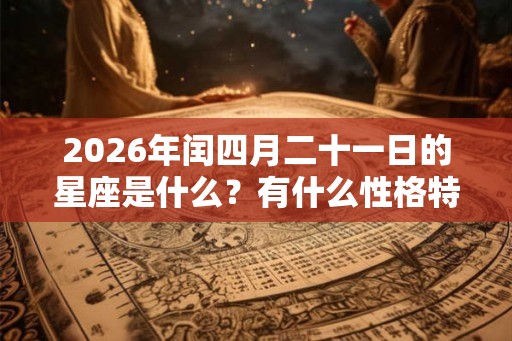 2026年闰四月二十一日的星座是什么？有什么性格特点？