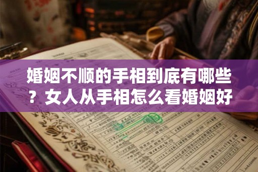 婚姻不顺的手相到底有哪些?女人从手相怎么看婚姻好坏? 婚姻不顺的手相到底有哪些?女人从手相怎么看婚姻好坏?