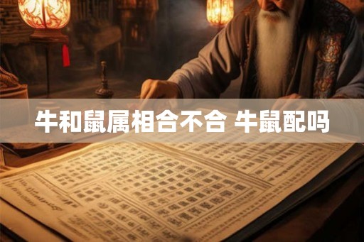 牛和鼠属相合不合 牛鼠配吗 牛和鼠属相合不合 牛鼠配吗