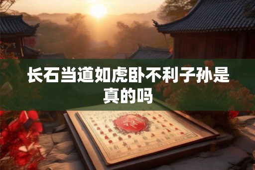长石当道如虎卧不利子孙是真的吗 长石当道如虎卧不利子孙是真的吗