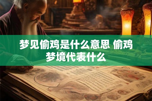梦见偷鸡是什么意思 偷鸡梦境代表什么