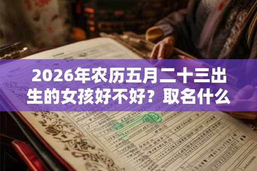 2026年农历五月二十三出生的女孩好不好？取名什么吉祥？