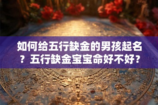 如何给五行缺金的男孩起名？五行缺金宝宝命好不好？