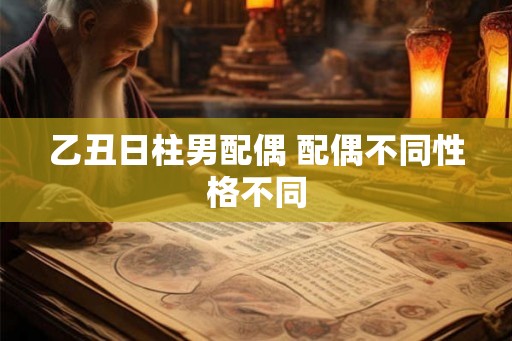 乙丑日柱男配偶 配偶不同性格不同 乙丑日柱男配偶 配偶不同性格不同
