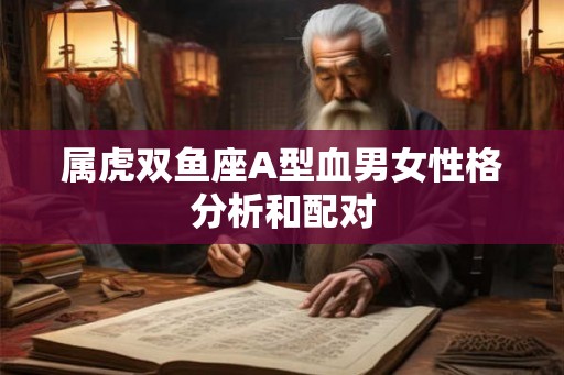 属虎双鱼座A型血男女性格分析和配对