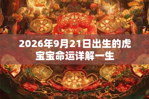 2026年9月21日出生的虎宝宝命运详解一生