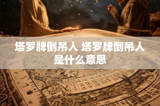 塔罗牌倒吊人 塔罗牌倒吊人是什么意思