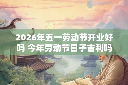 2026年五一劳动节开业好吗 今年劳动节日子吉利吗